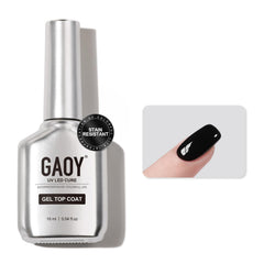 GAOY capa superior gel resistente a manchas para un acabado limpio y duradero.