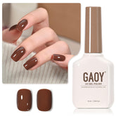 GAOY esmalte gel marrón ámbar 2088 para manicura duradera