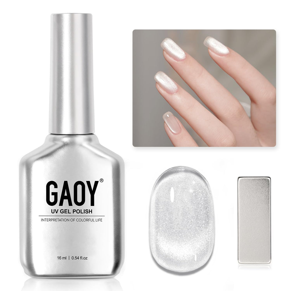 GAOY esmalte gel ojo de gato con imán para efecto ojo de gato en casa