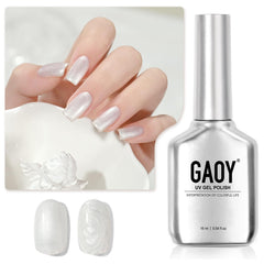 GAOY Pearl Gel con acabado perlado para uñas elegantes