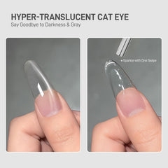 GAOY esmalte de gel con brillo holográfico para uñas llamativas