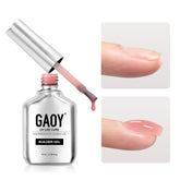 GAOY gel de construcción para uñas rosa cuarzo 1964, uñas más fuertes.