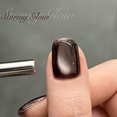 GAOY Jelly Black Cat Eye, imán para crear patrones únicos en uñas