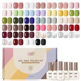 GAOY kit gel uñas con colores variados para manicuras personalizadas.