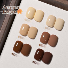 GAOY kit de gel de 6 colores para uñas de salón o casa.