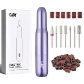 GAOY lima electrica para uñas acrilicas, precision y acabado suave.