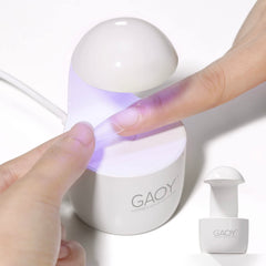 GAOY Mini UV LUZ PARA UÑAS, curado rápido y uniforme para geles.