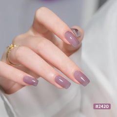 GAOY Mizzle: esmalte gel púrpura para un toque creativo y elegante.