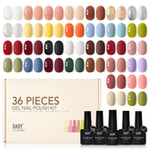GAOY paleta de colores esmalte gel para manicuras variadas en casa