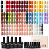 GAOY palette de 55 couleurs de vernis gel pour toutes les saisons