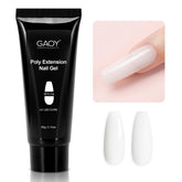 GAOY Poly Gel 60g, empaque grande para uñas duraderas y uso prolongado