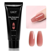 GAOY gel polímero 60 g en envase rosado burdeos, ideal para uso profesional.