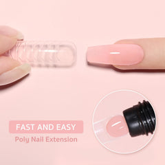 GAOY Poly Gel: extensión de uña nueva para uñas lisas y duraderas.