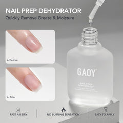 GAOY preparador-unas 16ml, base para adherencia óptima del gel.