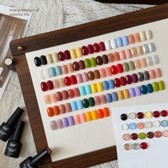 GAOY set vernis gel 60 pièces, flacons 5 ml