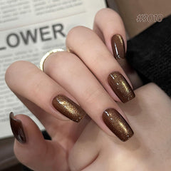 GAOY Six-color gel polish bottles for home manicures.