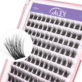 GAQQI Lash Clusters con efecto 3D natural para una mirada más definida.