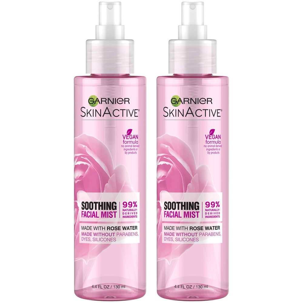 Garnier Agua de Rosas Niebla Facial: hidratación instantánea sin enjuague