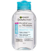 Garnier Agua Micelar para desmaquillar ojos y rostro sin enjuague.