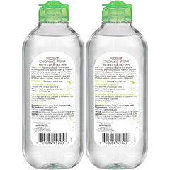 Garnier Agua Micelar: discos de algodón para desmaquillar ojos con suavidad.