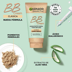 Garnier BB Piel Natural crema 50 ml, tono medio para unificar el aspecto.