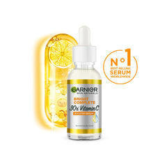 Garnier serum dropper dispenses a precise amount for even coverage.