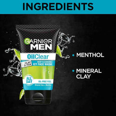 Garnier Men Oil Clear: Cryo-mentol aporta frescura duradera