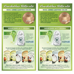 Ampolla de fruto aceite de Garnier Nutrisse para enriquecer la coloración.