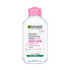 Garnier Skin Naturals Agua Micelar, botella 125 ml, ideal para uso diario.