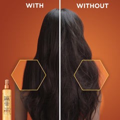 Garnier Honey Milk reduce el encrespamiento para un resultado liso.
