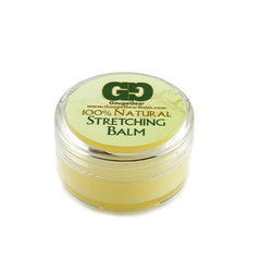 Gauge Gear bálsamo de estiramiento en frasco de 10 ml para inserciones suaves.