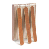 GAZEPLUS lija doble cara 100/100 marrón para dar forma suave de uñas