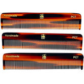 G.B.S GENTS PCT peine de bolsillo con dientes finos para un peinado preciso.