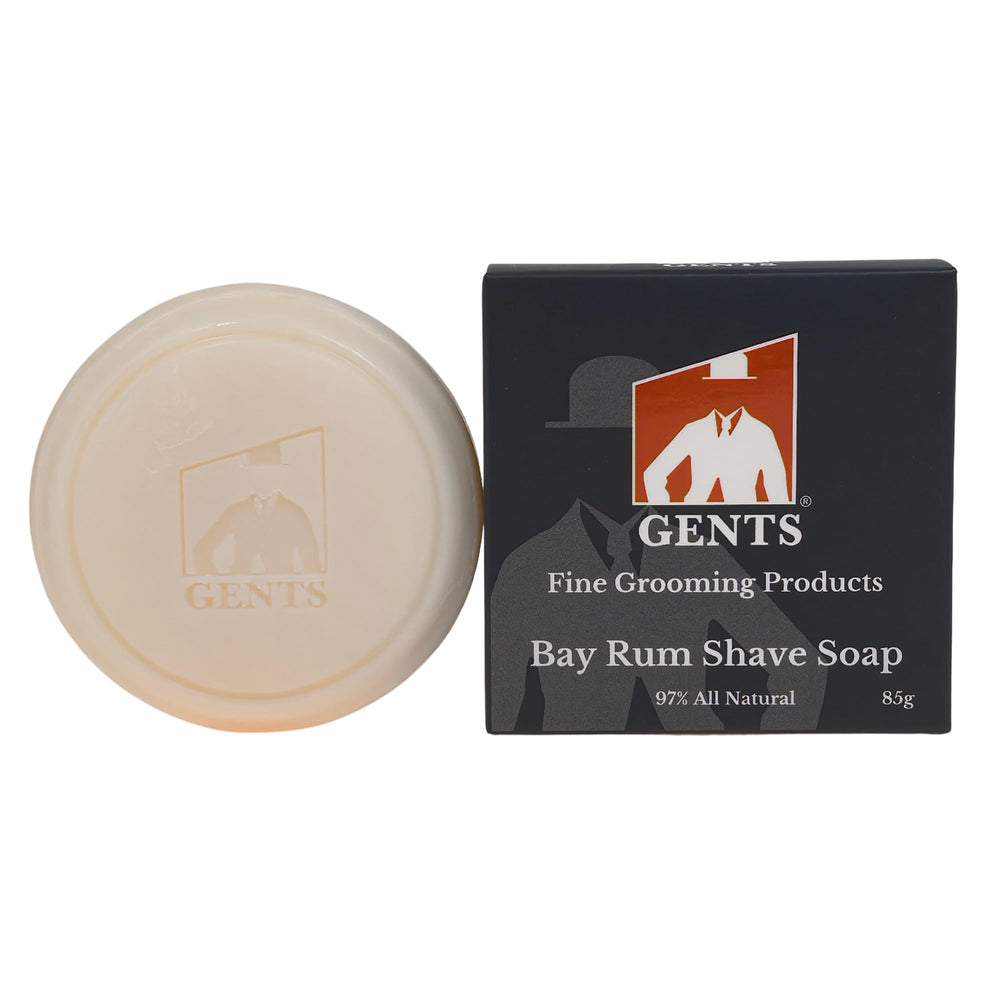 Jabón de afeitado G.B.S Bay Rum con espuma cremosa para un deslizamiento suave.