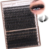 Geeneiya agrupaciones volumen 16-18 mm para look denso y natural