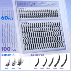 Geeneiya bottom lashes with soft band blend for seamless movement