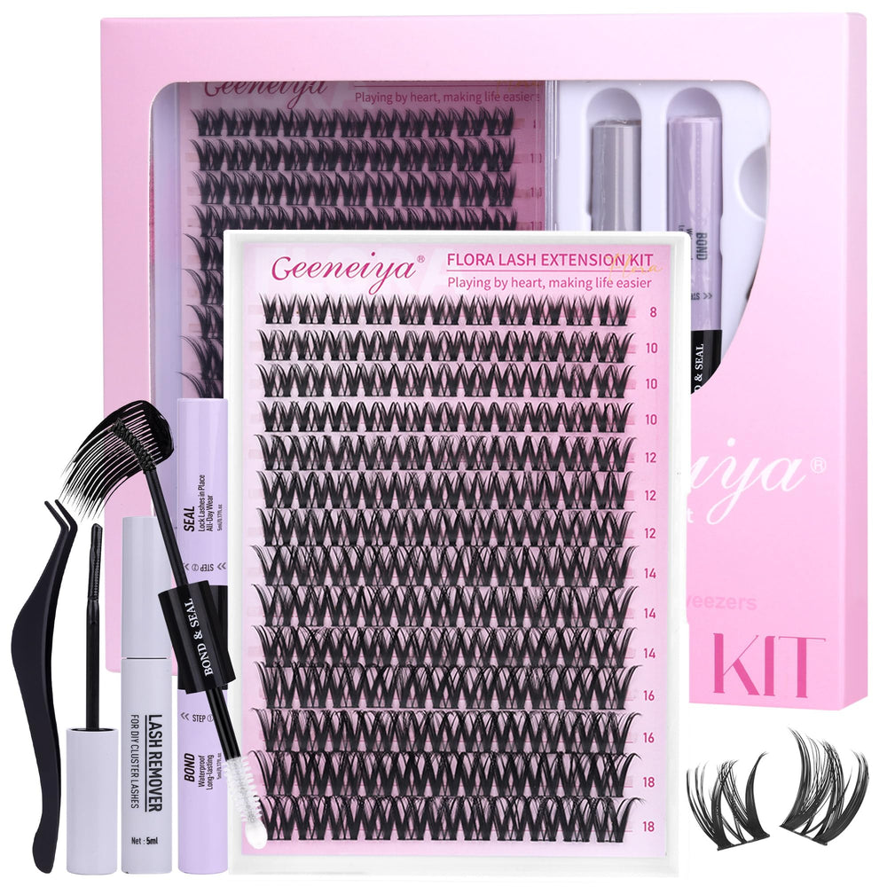 Geeneiya Flora clusters kit inclus montre tout pour débutants et professionnels.