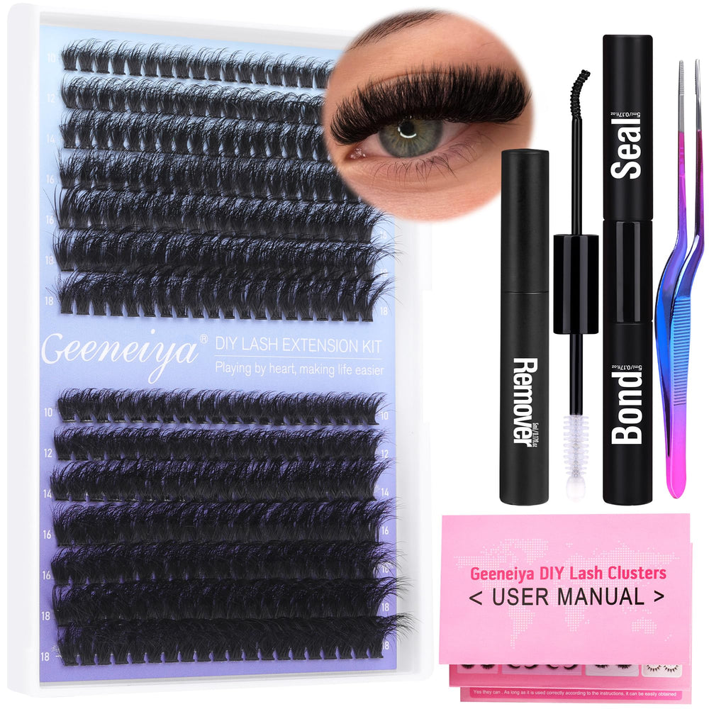 Geeneiya kit lash-extension completo: guía para crear extensiones duraderas en casa