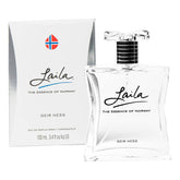 Geir Ness Laila, botella fragancia elegante para uso diario.
