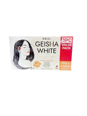 Geisha barra de limpieza, tres barras frente, limpieza suave.