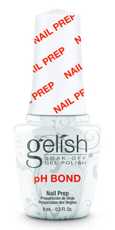 Gelish Mini pH Bond Nail Prep: vista frontal de la botella para preparación rápida de la adherencia