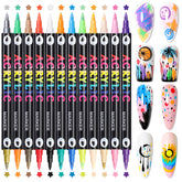 GELLAKTIK: set de 24 colores para uñas con acabado vibrante para trabajos caseros