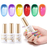 Esmalte neon amarillo de GELLEN para un look veraniego y color duradero.