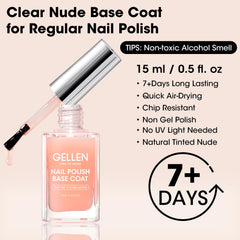 GELLEN, aplicación con brocha para un esmalte natural uniforme