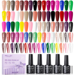 Gellen-colores-gel-24-piezas: tonos versátiles para un acabado profesional en casa.