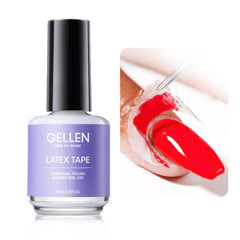 GELLEN Latex para uñas, botella de 15 ml, protege la piel durante la manicura.