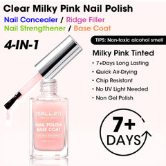 GELLEN relleno de rugosidades de uñas: alisa y suaviza la superficie.