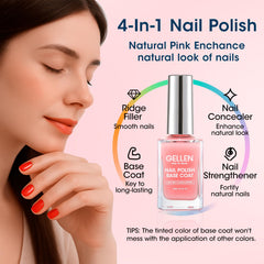 GELLEN vegan and toxin-free formula designed for sensitive nails and safe use.
