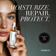 GEMELLE Bakuchiol aceite facial para renovación suave de la piel.