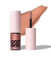 Gen See Mixed Media Metallic Liquid Eyeshadow Hollywood creates a radiant, long-lasting metallic lid.